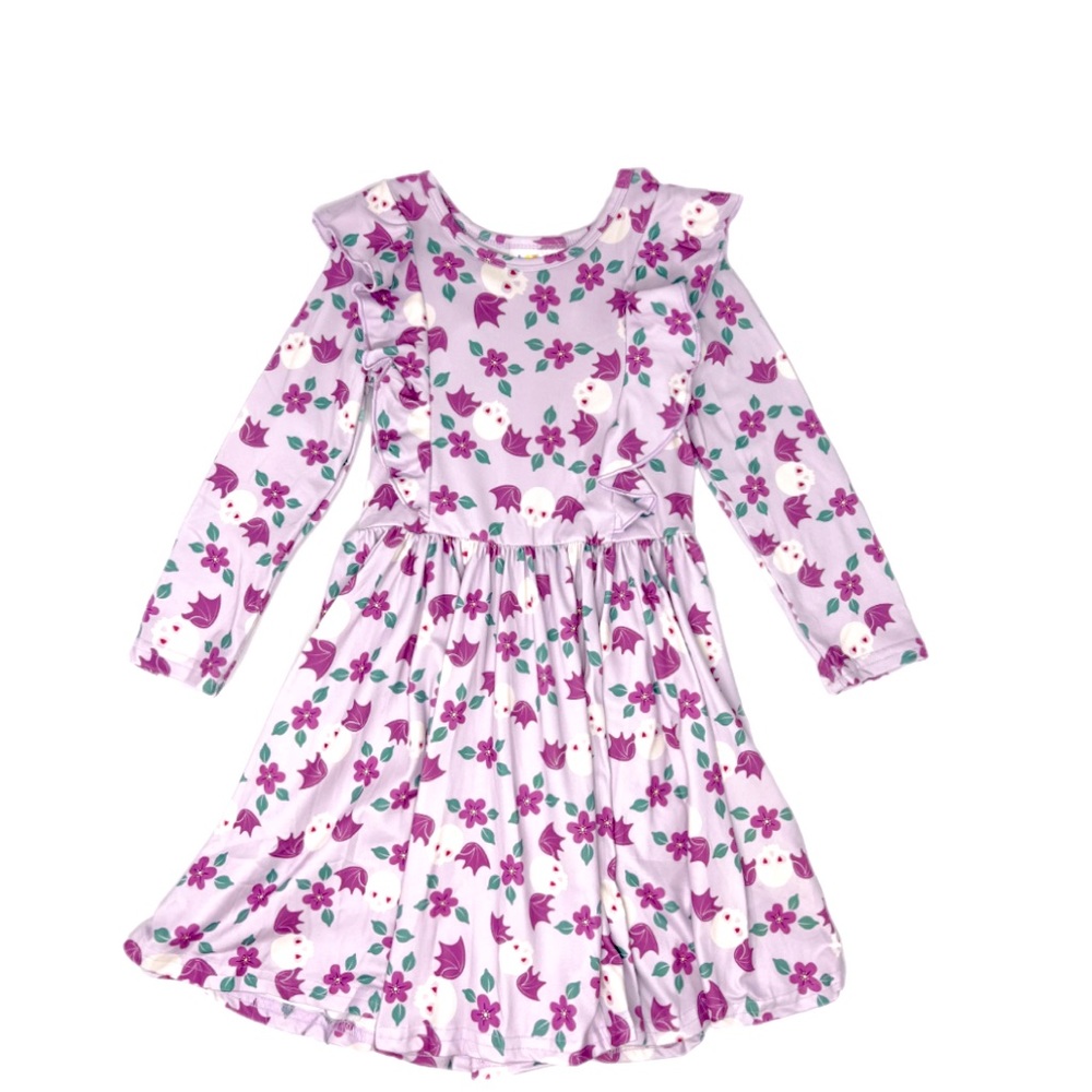 BNWT DotDotSmile Halloween Ruffle Dress 🎃